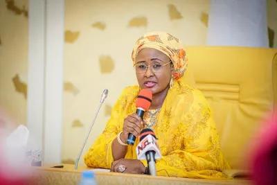 COVID-19: Gunshots rock Presidential Villa as Aisha, Buhari’s aide clash