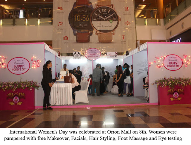 International Women's Day celebrated in Orion Mall