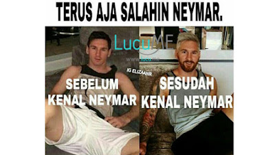 10 Meme 'Messi Berambut Pirang' Ini Heboh Banget Dijamin Bikin Ngakak!