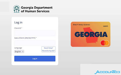 How to activate cashassistance.gateway.ga.gov card login