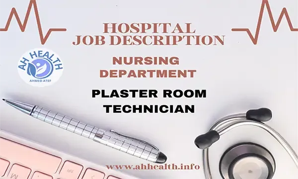 Job description for Plaster Room Technician