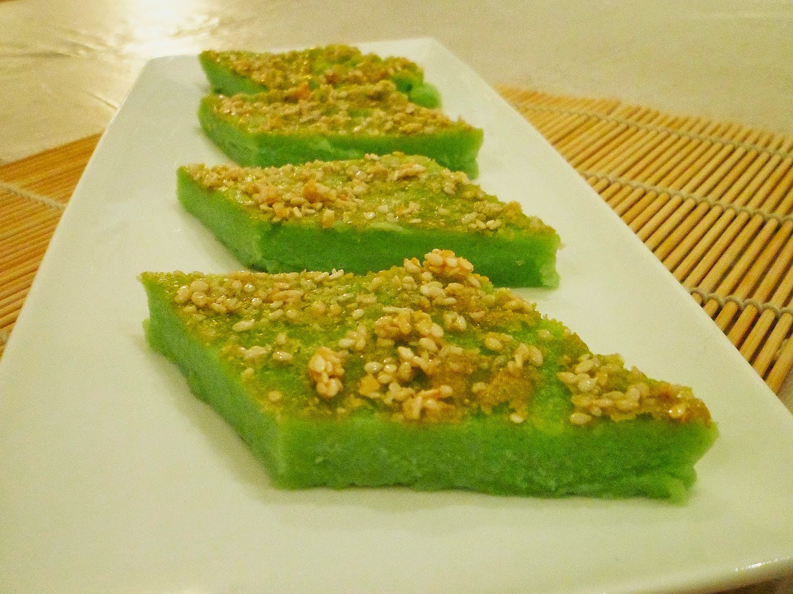  Kuih  Bakar  Pandan Recipe 