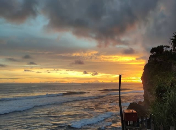 lokasi pantai Nglolang gunungkidul jogja