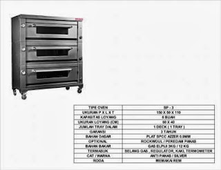 Oven Gas Type SP 3