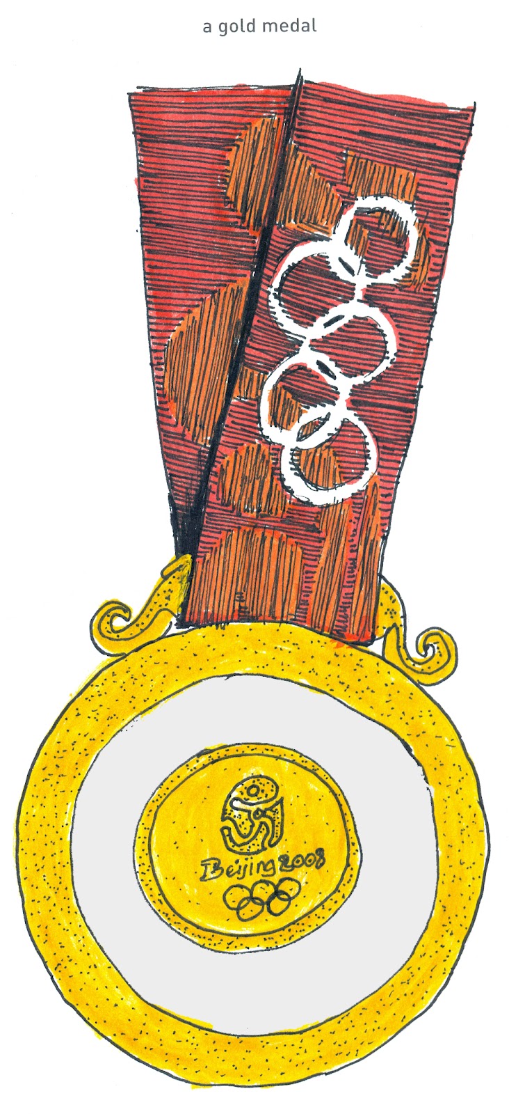 Ana's Strictly Sketchbook: 642 Things to Draw #41 - A Gold ...
