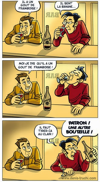 Le Beaujolais - humor - Francuski przy kawie