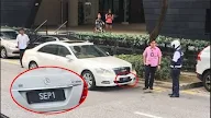 Viral Polantas Singapura 'Semprit' Kendaraan Beroda Empat Presiden Yang Parkir Sembarangan