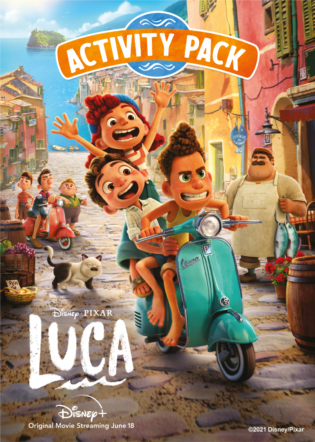 Luca Disney Invitation, Luca Pixar Invitation, Luca Birthday, Luca Disney