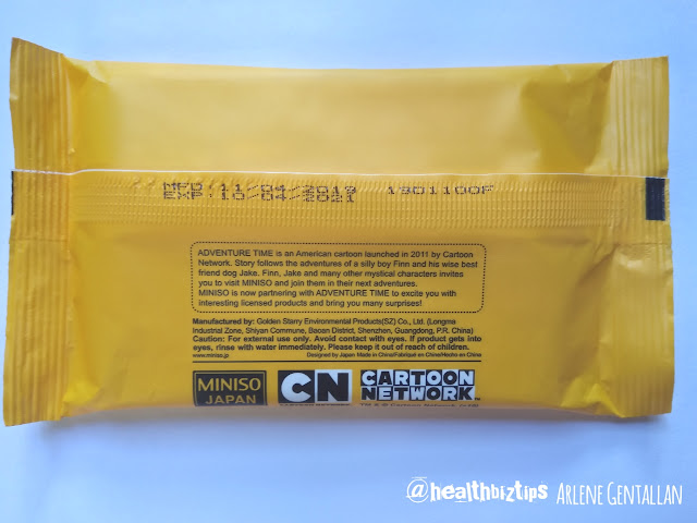 Miniso Adventure Time Baby Wet Wipes Review | Healthbiztips