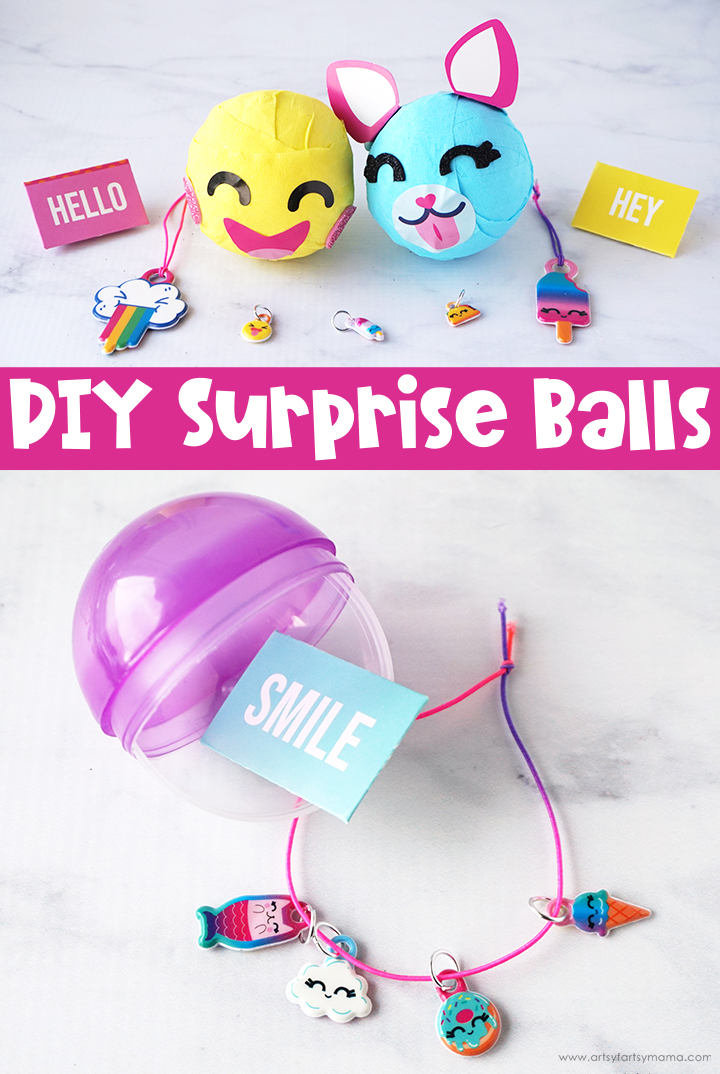 DIY Surprise Balls with the Craft-Tastic Surprise Balls Kit