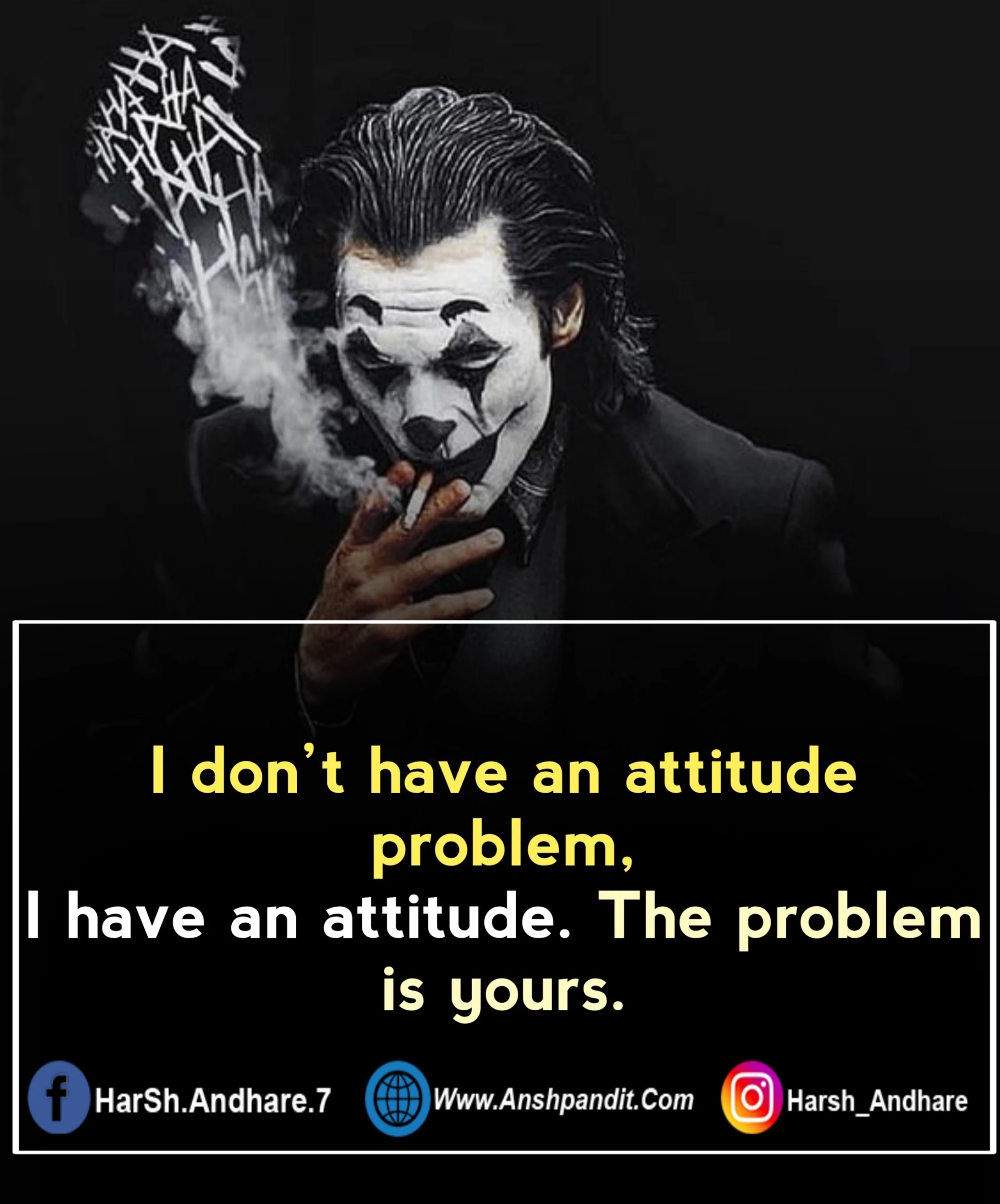 Attitude Quotes in English for Instagram