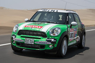 Mini All4 Racing 2013 (Peterhansel - Cottret) Front Side