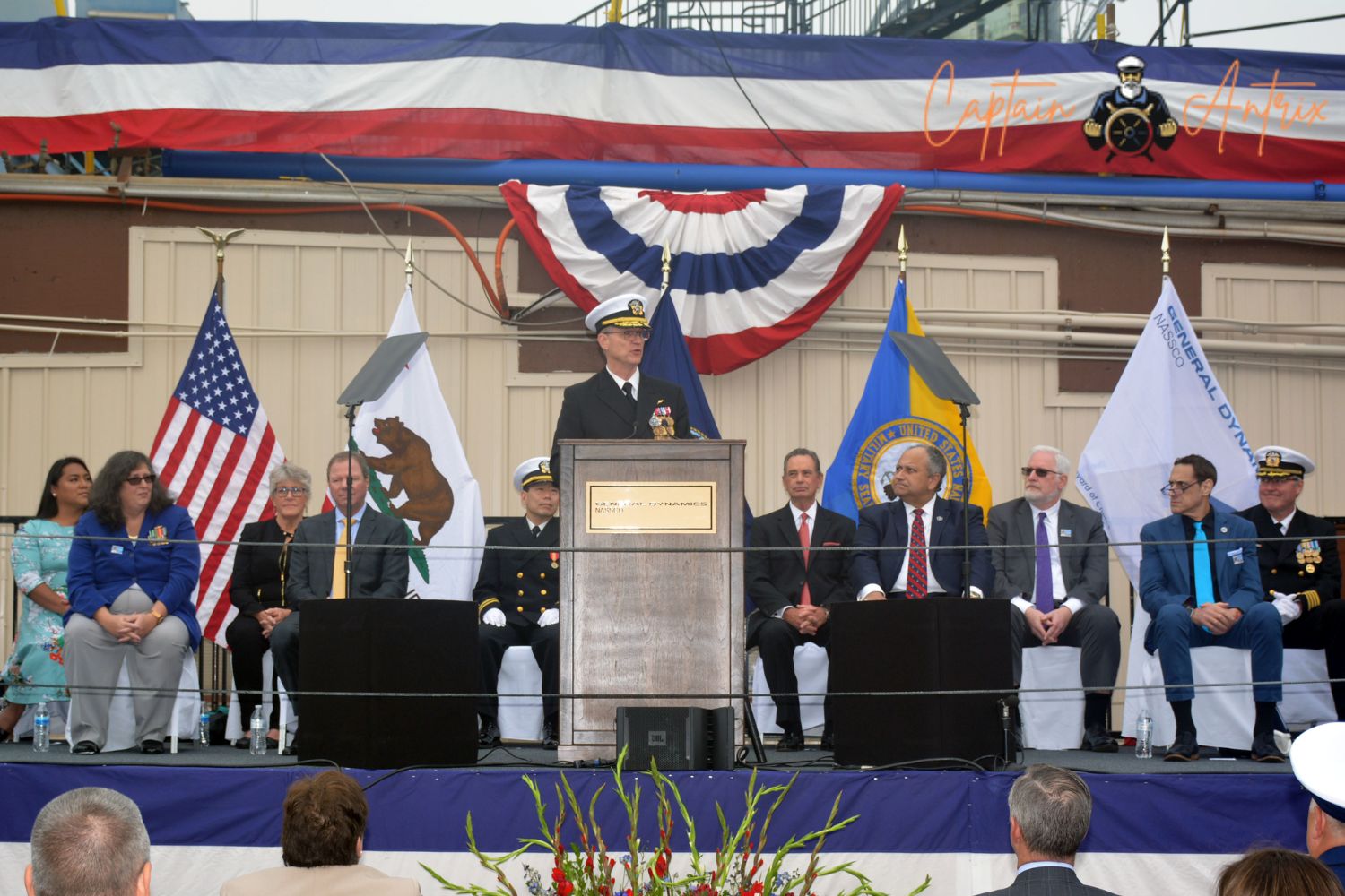 USNS Robert F. Kennedy Christening Ceremony by Military Sealift Command