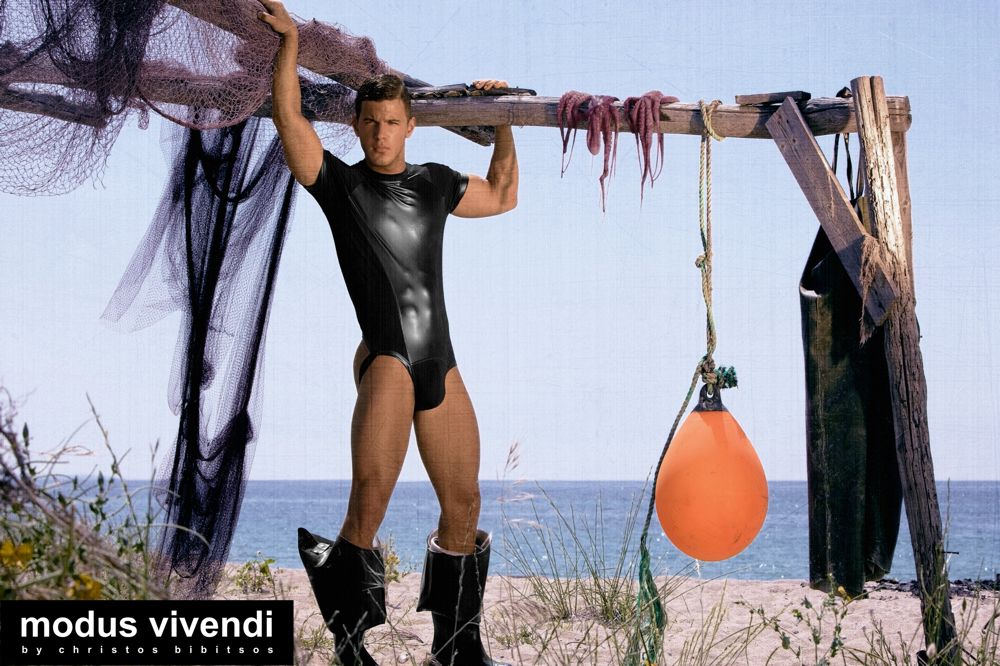 Iraklis Kozas for modus vivendi fetish underwear line Fisherman