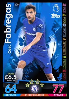 Match Attax 2018-2019 Chelsea Premier League