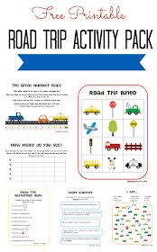 Free Printable Road Trip Activity Pack