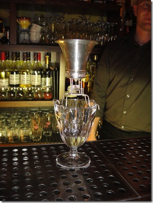 Absinthe 'see-saw'
