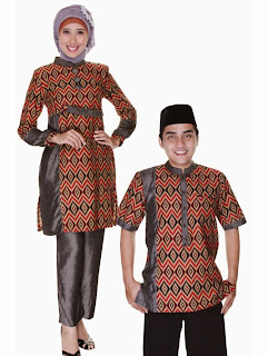 Baju couple batik Lebaran 