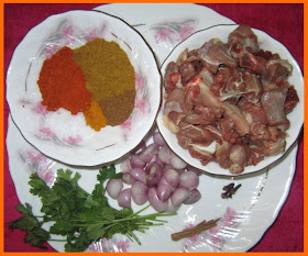 Mutton kulambu Ingredients