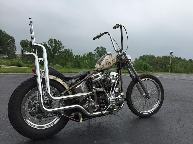 Harley Davidson Panhead By Vanilla Cycles