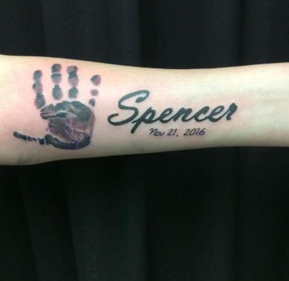 Tattoos For Girl Hand Name