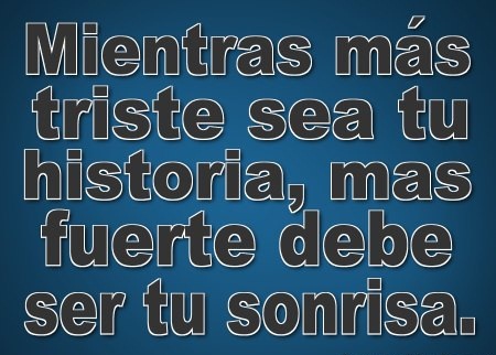 La historia mas triste - imágenes y frases de superacion