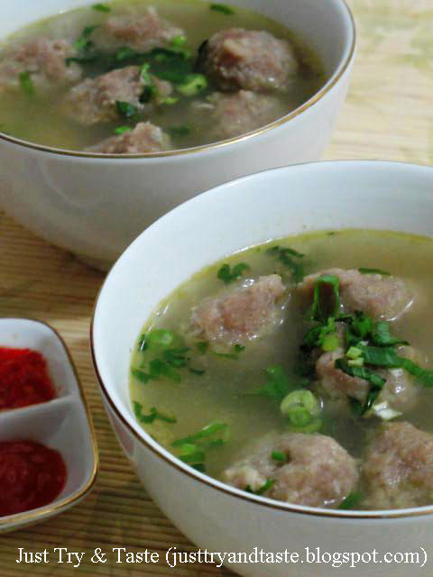  Resep  Homemade Bakso Kuah  Daging Sapi Just Try Taste