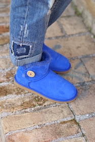 UGG Mini Bailey button blue sapphire, UGG blu bassi bottone, Fashion and Cookies, fashion blogger