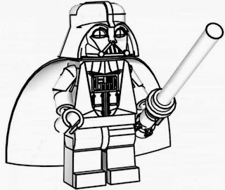 Ausmalbilder Lego Star Wars