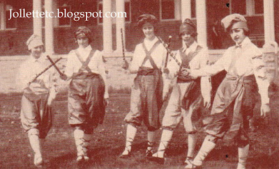 Morris Dancers May Day 1923 Harrisonburg Normal School http://jollettetc.blogspot.com