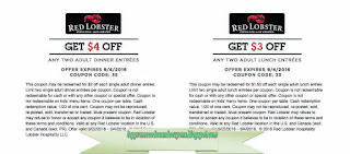 Free Printable Red Lobster Coupons