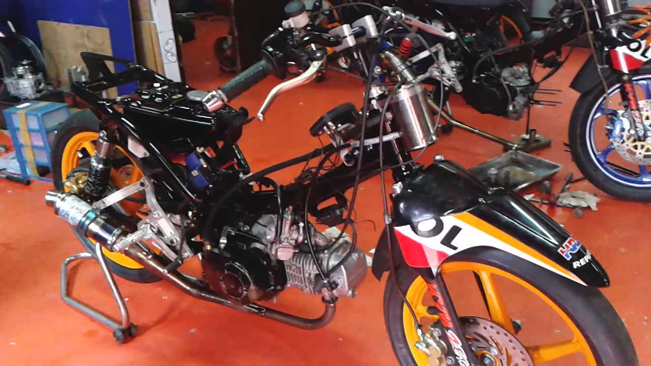 Koleksi Modifikasi Motor Trail Blade Terlengkap Velgy Motor