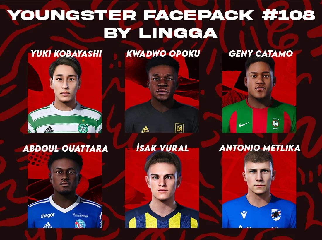 PES 2021 Youngster #108 Facepack by Lingga​