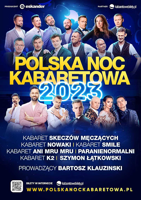 Superprodukcja roku. Same premiery. Polska Noc Kabaretowa 2023. piątek, 24 listopada 2023