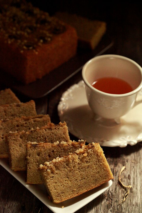 Kek Pisang Lembab dan sangat lembut - masam manis