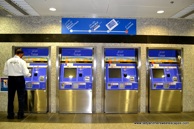 Palm Monorail Ticket Booth at Gateway Station 