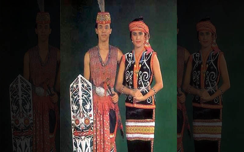Inilah Pakaian  Adat  Dari Kalimantan  Barat Pria dan Wanita 