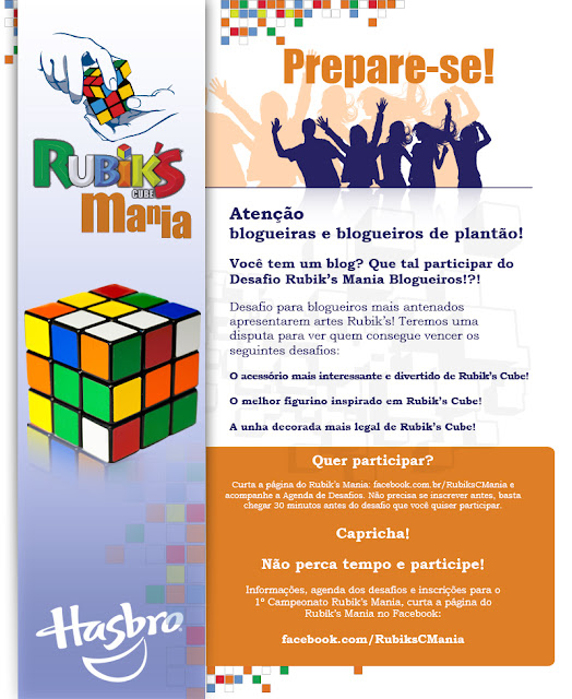 Desafio Rubik’s Mania Blogueiros