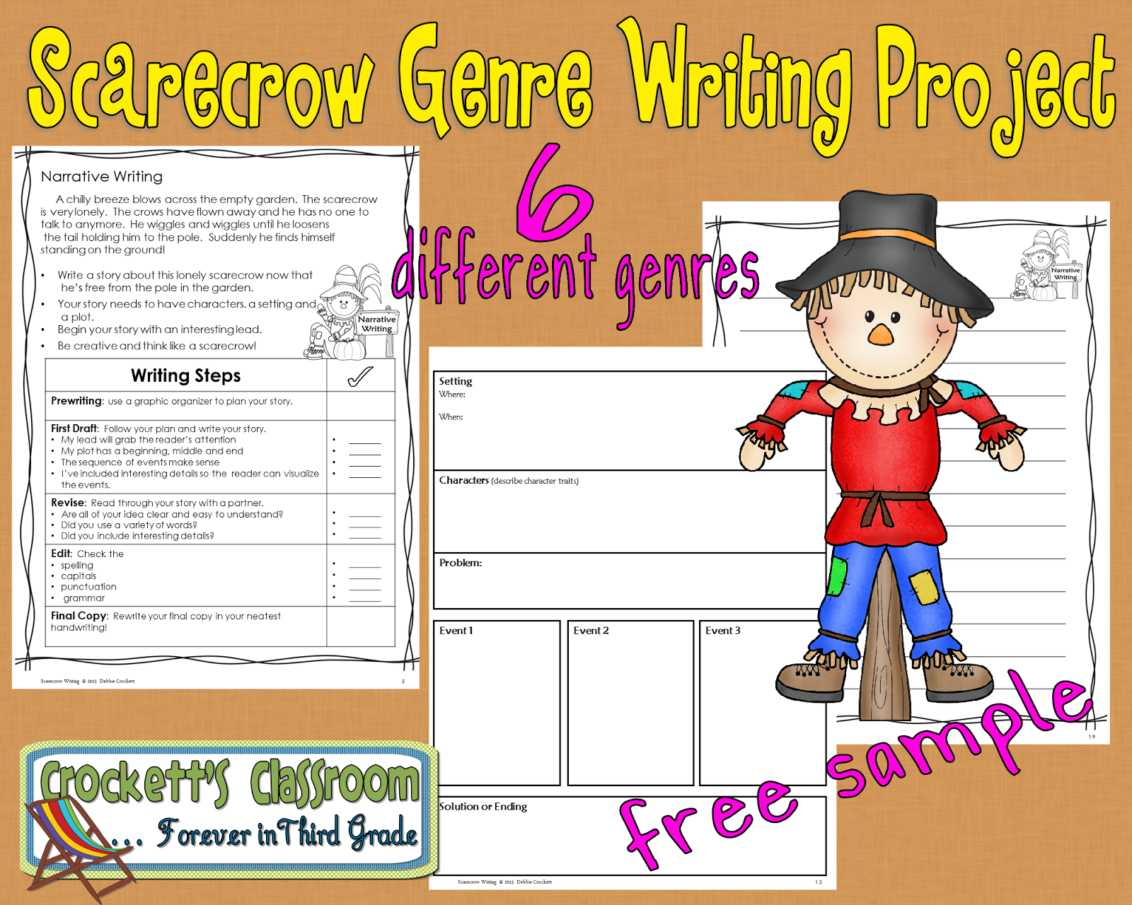 Scarecrow writing genre free sample