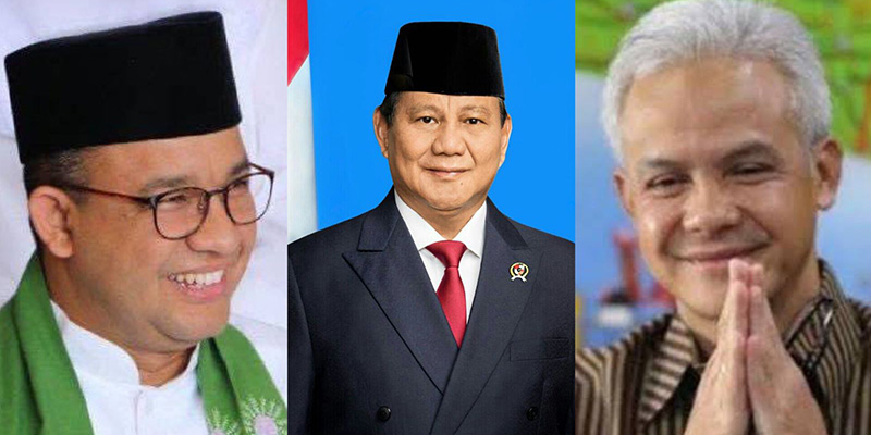Poling ILC Ganjar di Bawah Anies dan Prabowo, PDIP Salah Pilih?