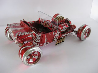 HILARIOUS CARS ART MADE FROM ALUMINIUM CANS Seen On www.coolpicturegallery.us