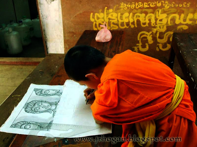 Luang Prabang Monk Artist