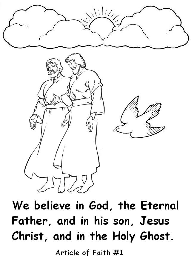 Who Is The Son Of God Coloring Sheets 8