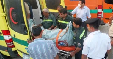 وفاة عامل وإصابة 3 اخرين في حادث تصادم سيارتين بدار السلام في سوهاج