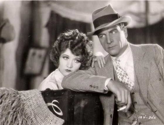 1928. Betty Compson, Milton Sills - The barker