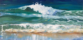 Atlantik Ocean, gemalt