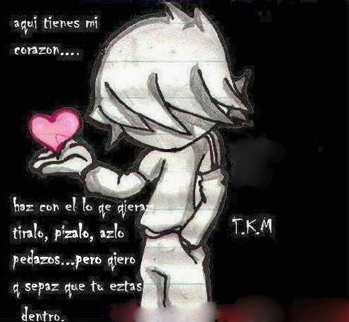 imagenes amor emo. el amor emo