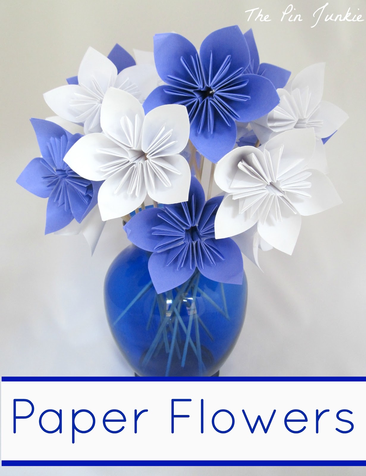 origami flower tutorial