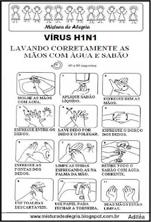 Atividades escolares sobre o vírus H1N1