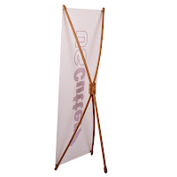 Bamboo X Banner Stand